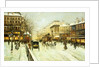 Paris Street Scene by Fausto Giusto