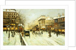 Paris Street Scene by Fausto Giusto