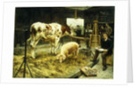 The Animal Painters, 1889 by J. de Pooter