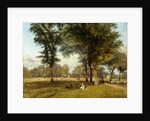Afternoon near Sevenoaks, Kent, c.1845 by Basil Holmes