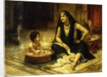 Fellahin and Child by Frederick Arthur Bridgman