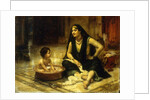Fellahin and Child by Frederick Arthur Bridgman