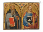 Saint Anthony Abbot and Saint James the Greater by Master of the Misericordia