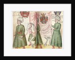 Pages from the Album Amicorum of Julius Pflug, including Turkish costume and coats of arms, 1600-13 by European School