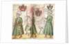 Pages from the Album Amicorum of Julius Pflug, including Turkish costume and coats of arms, 1600-13 by European School