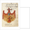 Page from the Album Amicorum of Salomon Schweigger von Sulz, 1576-1608 by School European