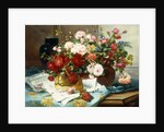 Still Life with Flowers and Sheet Music, c.1877 by Jules Etienne Carot