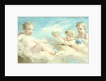 Putti frolicking in the Clouds by Charles Joshua Chaplin