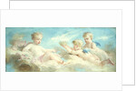 Putti frolicking in the Clouds by Charles Joshua Chaplin
