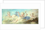 Putti frolicking in the Clouds by Charles Joshua Chaplin