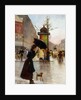 Paris Street Scene, 1890 by Francis Garat