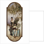 Mother and Child sketching in the Park, 1886 by Eduard Charlemont