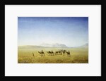An Arab Caravan in the Desert by Henrik Ankarcrona