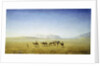 An Arab Caravan in the Desert by Henrik Ankarcrona