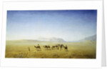 An Arab Caravan in the Desert by Henrik Ankarcrona