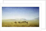 An Arab Caravan in the Desert by Henrik Ankarcrona