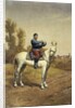 Cavalryman on a White Charger, 1907 by Etienne Prosper Berne-Bellecour