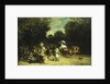 A Day in the Park, 1875 by Auguste de Molins