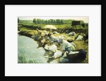 Laundry Women in the Trappes Region by Albert Desire