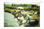 Laundry Women in the Trappes Region by Albert Desire