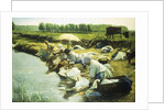 Laundry Women in the Trappes Region by Albert Desire