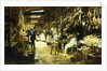 The Marketplace, 1885 by Victor Gabriel Gilbert