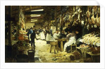 The Marketplace, 1885 by Victor Gabriel Gilbert