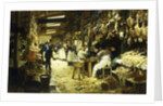 The Marketplace, 1885 by Victor Gabriel Gilbert