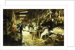 The Marketplace, 1885 by Victor Gabriel Gilbert
