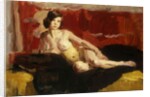 Reclining Nude by Isaac Israels