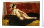 Reclining Nude by Isaac Israels