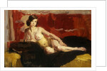 Reclining Nude by Isaac Israels