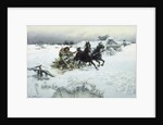 The Sleighride, 1896 by Jaroslav Friedrich Julius Vesin