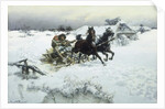 The Sleighride, 1896 by Jaroslav Friedrich Julius Vesin