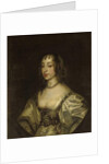 Portrait of Queen Henrietta Maria by Anthony van Dyck