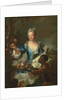 Portrait of Hyacinthe-Sophie de Beschanel-Nointel, Marquise de Louville by Hyacinthe Francois Rigaud