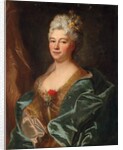 Portrait of the Marquise de la Mesangere, nee Marguerite de Rambouillet by Hyacinthe Francois Rigaud