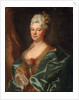 Portrait of the Marquise de la Mesangere, nee Marguerite de Rambouillet by Hyacinthe Francois Rigaud