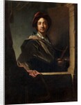 Portrait of the artist, half length, at a casement, 1712 by Hyacinthe Rigaud