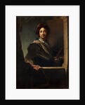 Portrait of the artist, half length, at a casement, 1712 by Hyacinthe Rigaud