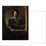Portrait of the artist, half length, at a casement, 1712 by Hyacinthe Rigaud