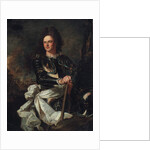 Portrait of the Comte d'Evreux, with a marshal's baton and the sash of the Order of the Saint Esprit by Hyacinthe Rigaud