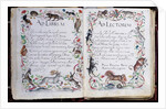 Pages from the Album Amicorum of Philipp Hainhofer, 1596-1633 by School European