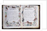 Pages from the Album Amicorum of Philipp Hainhofer, 1596-1633 by School European
