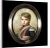Portrait of Napoleon-Andoche D'Abrantes as a Young Boy by Ferdinand Quaglia