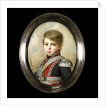 Portrait of Napoleon-Andoche D'Abrantes as a Young Boy by Ferdinand Quaglia