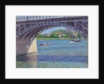 The Bridge at Argenteuil and the Seine, c.1883 by Gustave Caillebotte