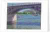 The Bridge at Argenteuil and the Seine, c.1883 by Gustave Caillebotte