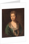 Portrait of Martha, wife of Sir William Clayton, c.1756 by English School