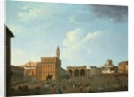 View of the Piazza della Signoria, Florence by Thomas Patch